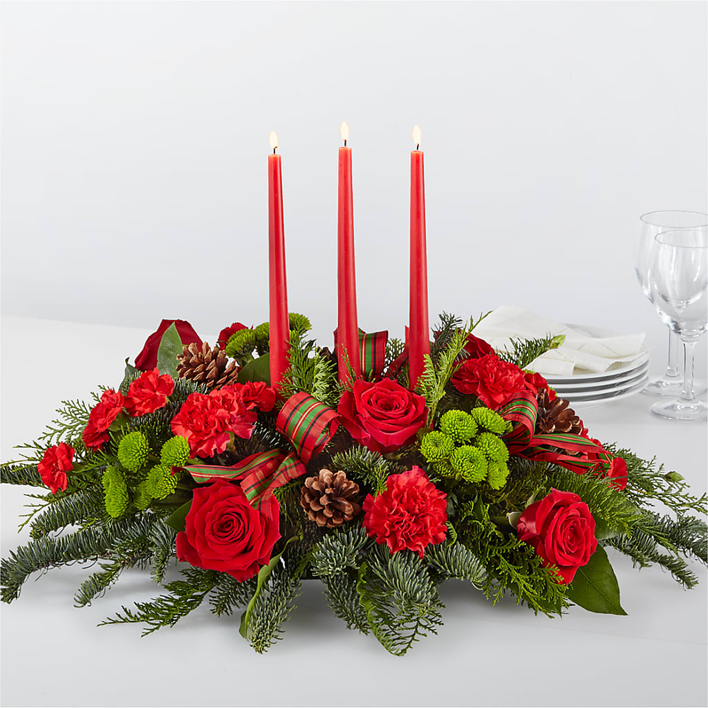 By the Candlelight Centerpiece – Heavenly Plants, Regina SK