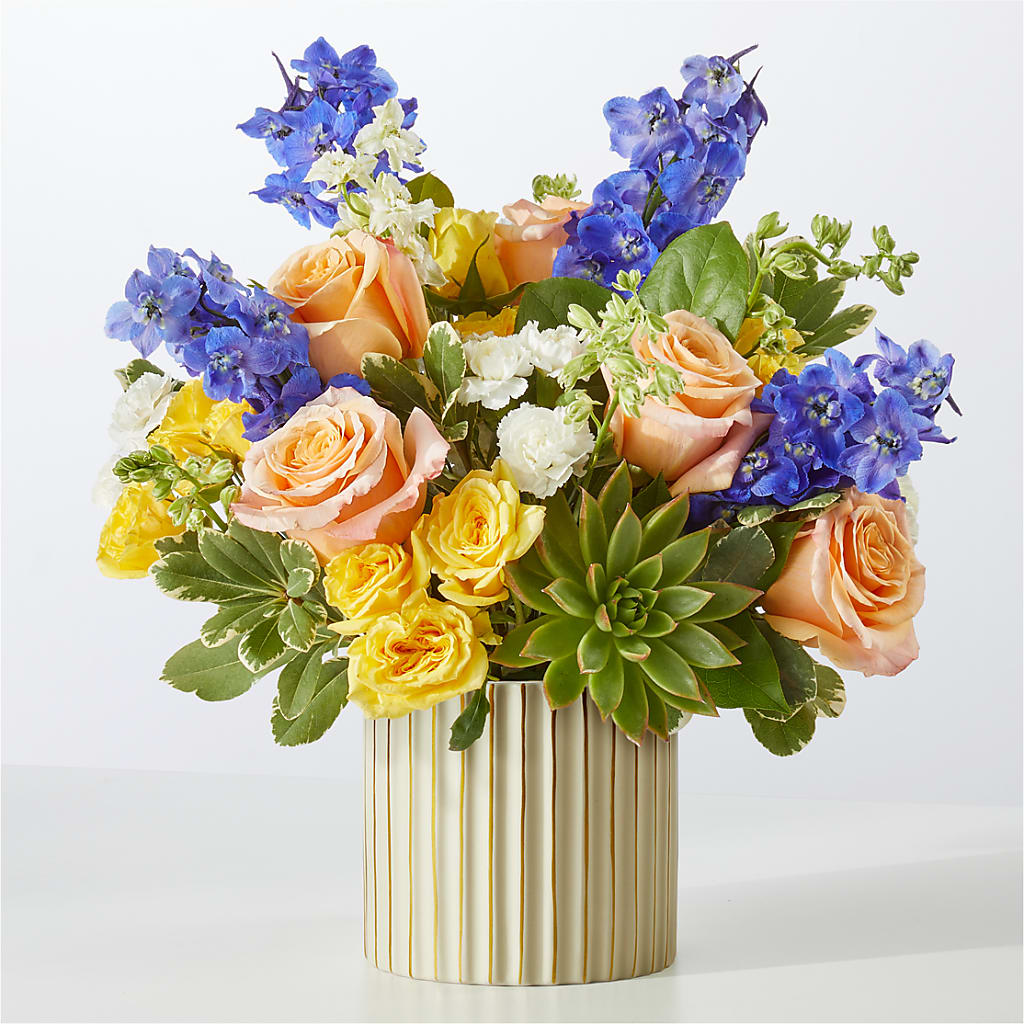 Cobalt Reverie Bouquet – Heavenly Plants, Regina SK