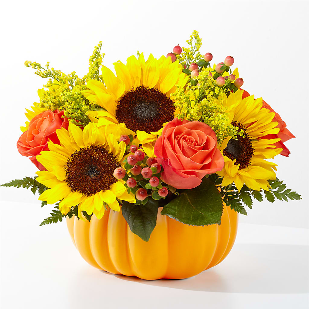 Pick of the Patch Pumpkin Bouquet – Heavenly Plants, Regina SK