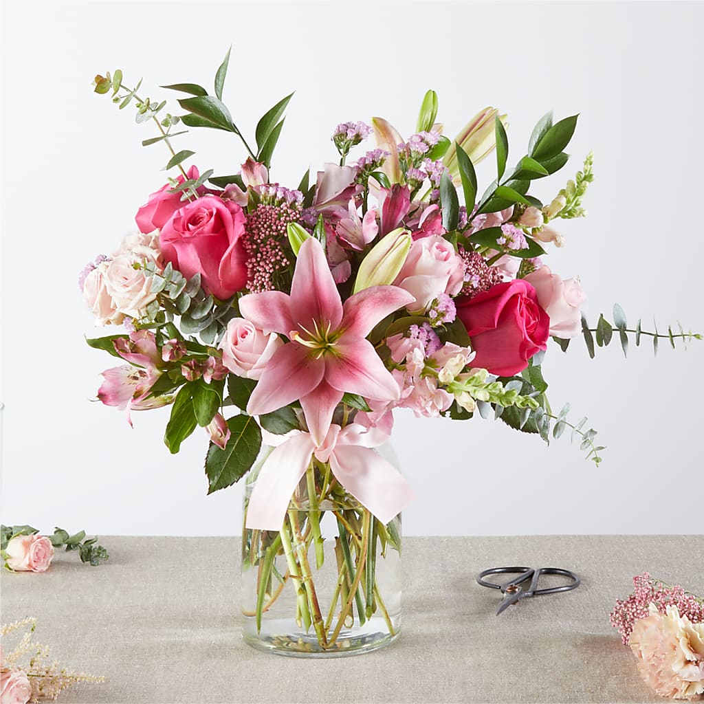 Pink Ribbon - A Florist Original – Heavenly Plants, Regina SK