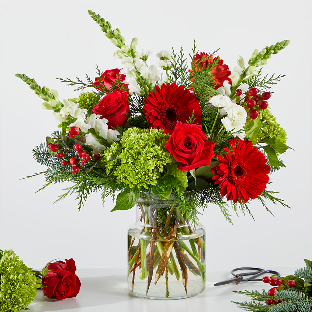 Merry Moment Bouquet – A Florist Original – Heavenly Plants, Regina SK