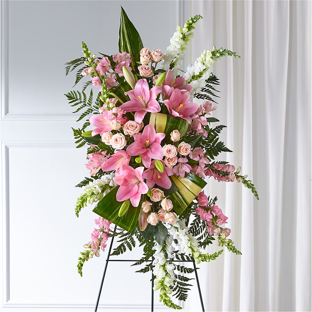 Elegant Embrace Standing Spray – Heavenly Plants, Regina SK