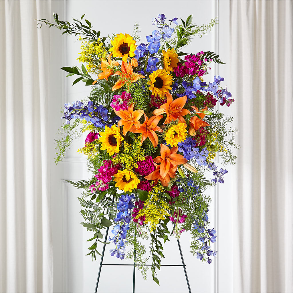 Sunlit Memories Standing Spray (Standard) – Heavenly Plants, Regina SK