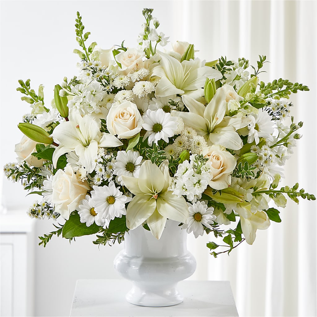 Uplifting Urn Arrangement – Heavenly Plants, Regina SK