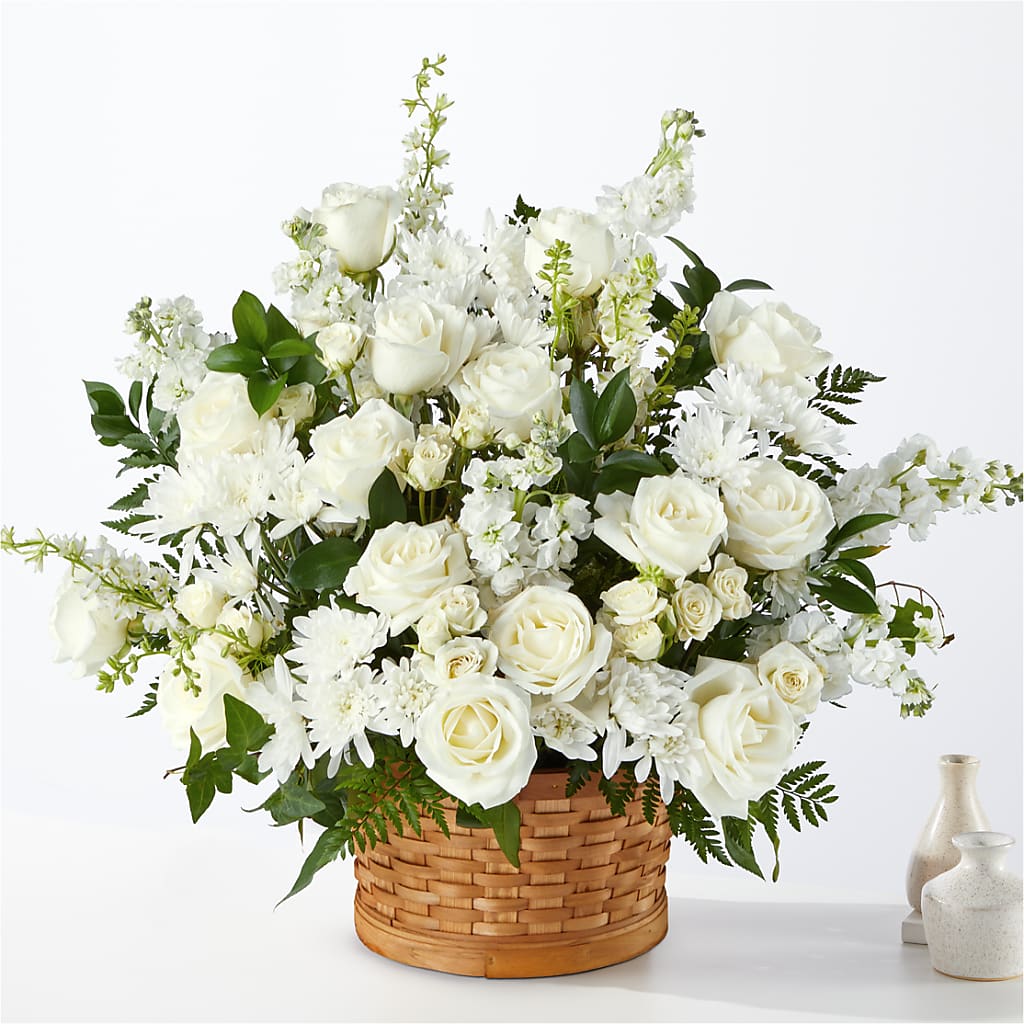 Heartfelt Condolences Arrangement – Heavenly Plants, Regina SK