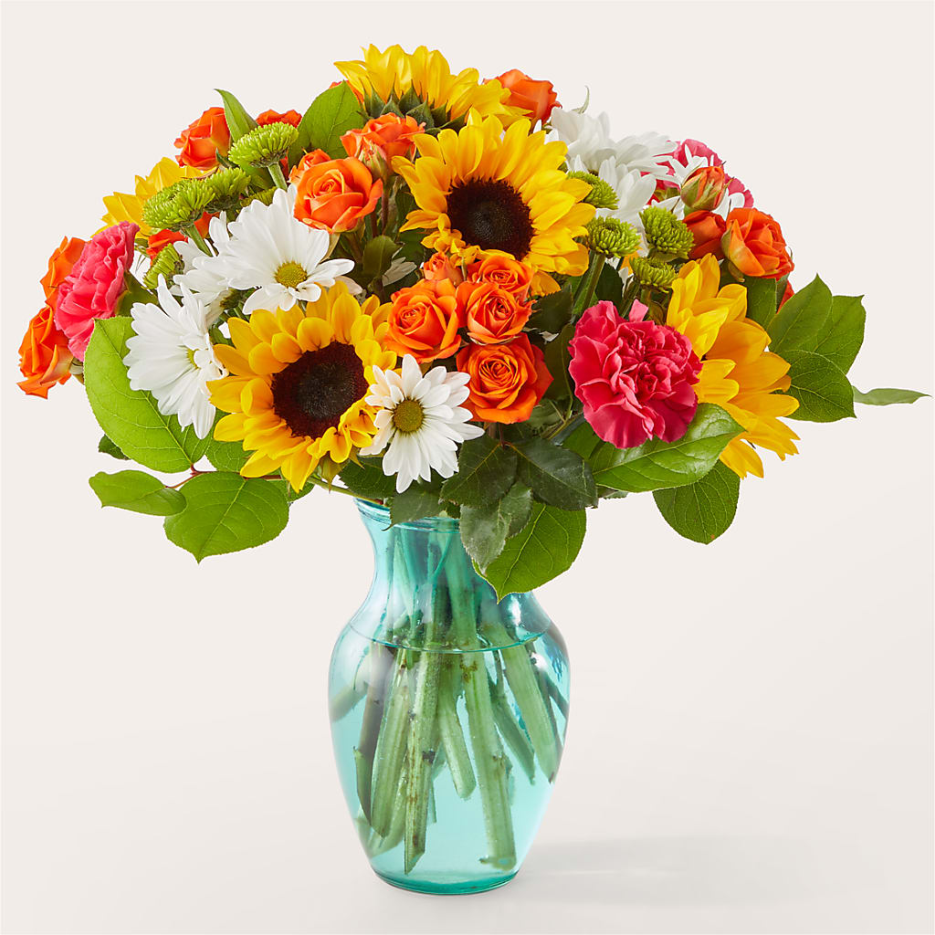 Sun-drenched Blooms Bouquet – Heavenly Plants, Regina SK