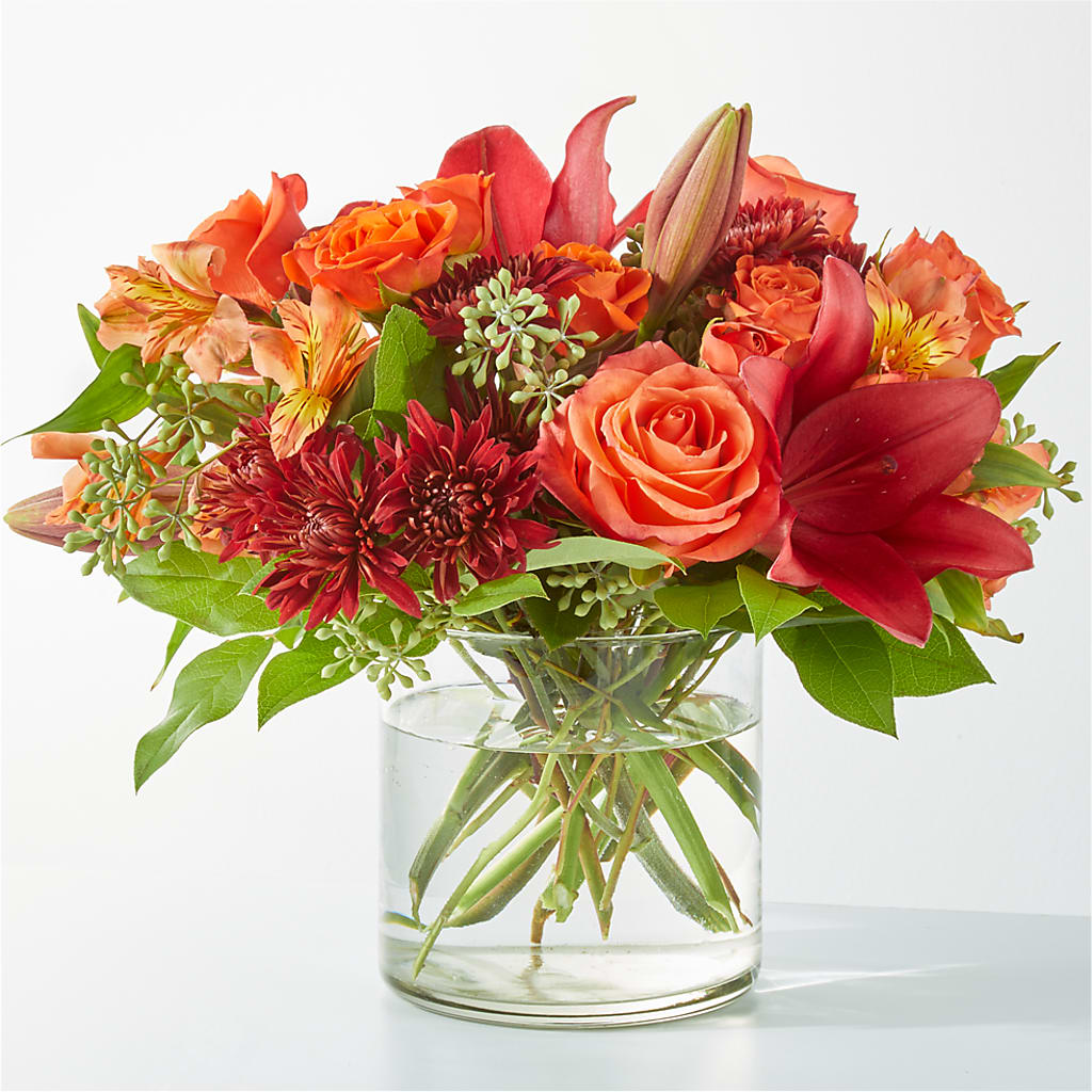 Crimson Leaves Bouquet – Heavenly Plants, Regina SK