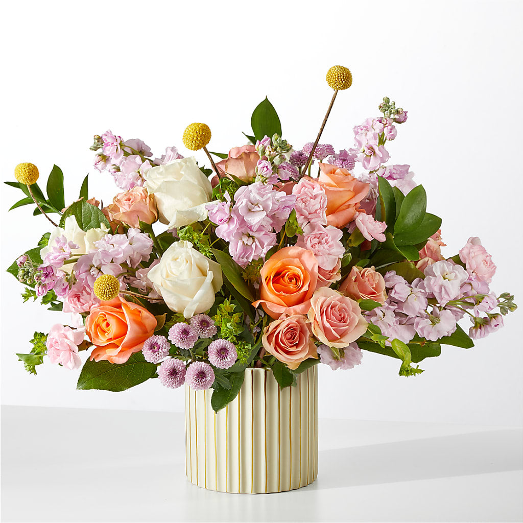 French Market Bouquet with Ivory Vase – Heavenly Plants, Regina SK