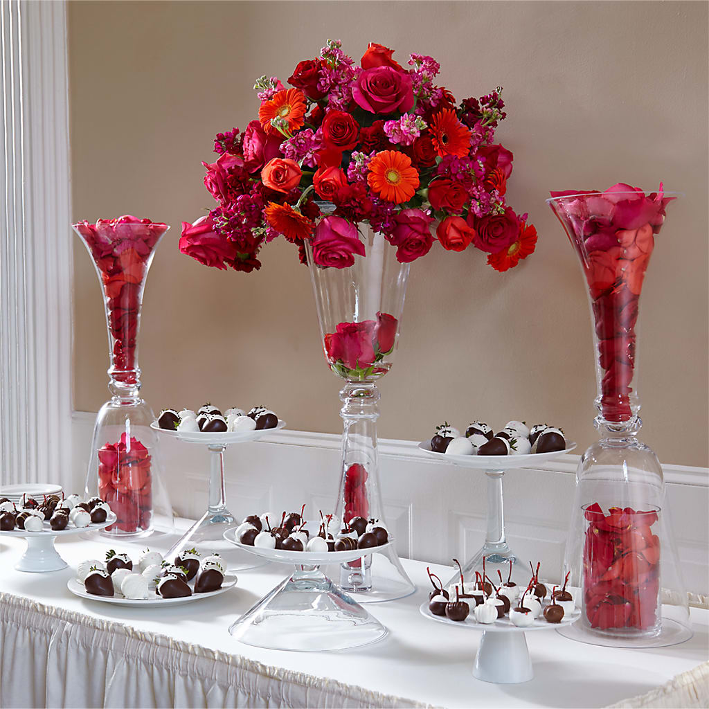 Centre de table de la douceur de la vie