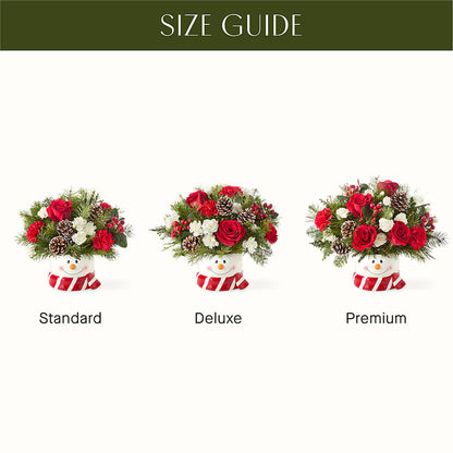 Jolly Snowman Bouquet –  Heavenly Plants, Regina SK