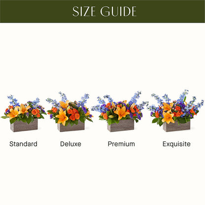 Radiant Citrus Box Bouquet –  Heavenly Plants, Regina SK