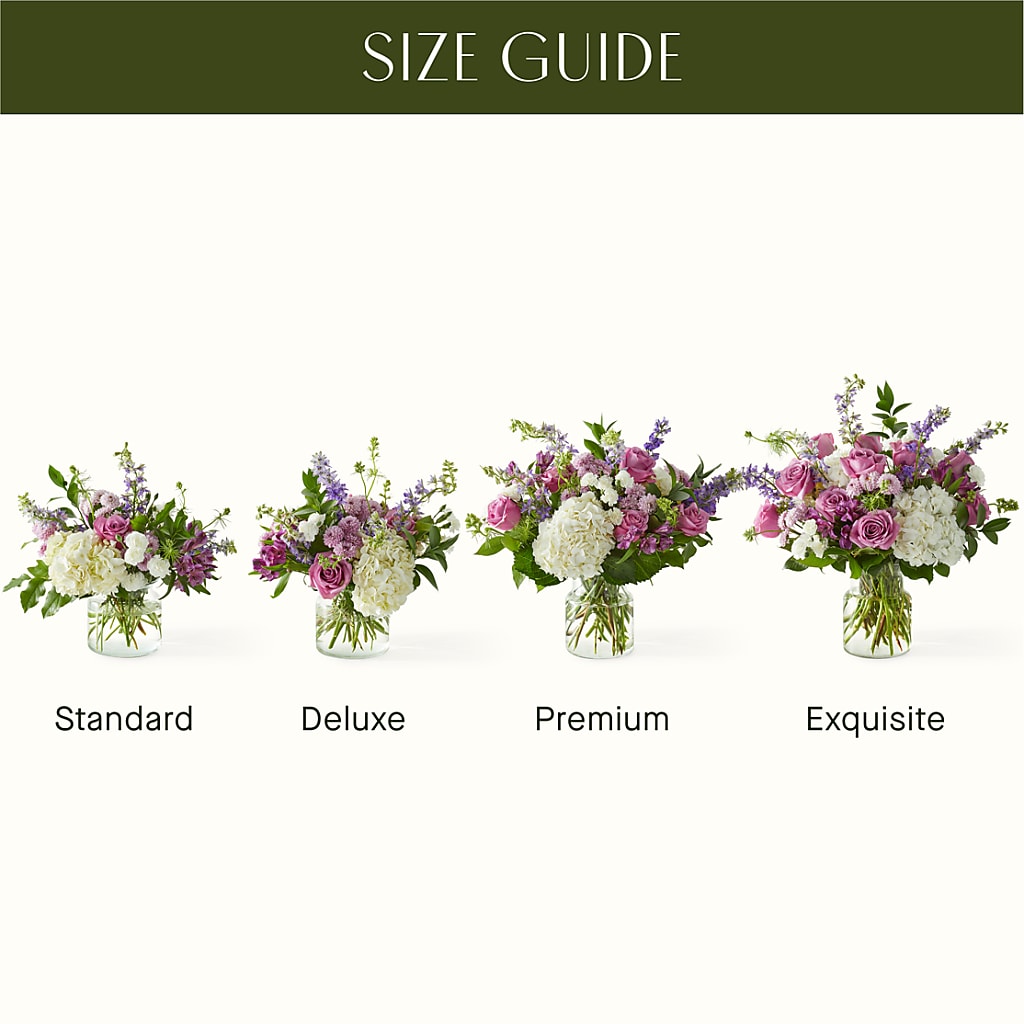 Violet Caress Bouquet –  Heavenly Plants, Regina SK