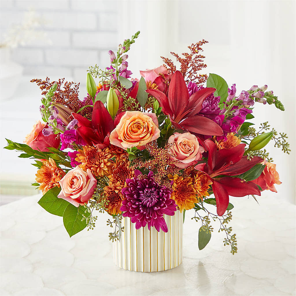 Burgundy Landscape Bouquet –  Heavenly Plants, Regina SK