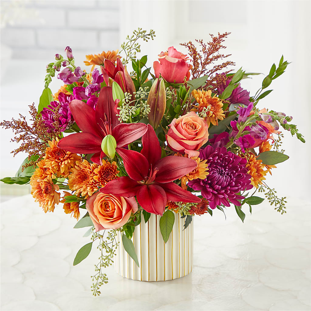 Burgundy Landscape Bouquet –  Heavenly Plants, Regina SK