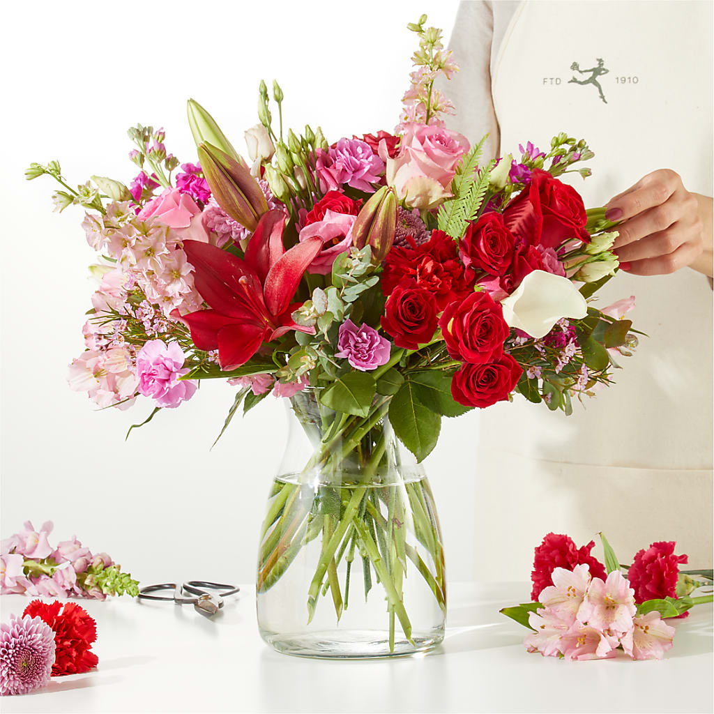 Ensemble pour toujours - Une création originale de fleuriste