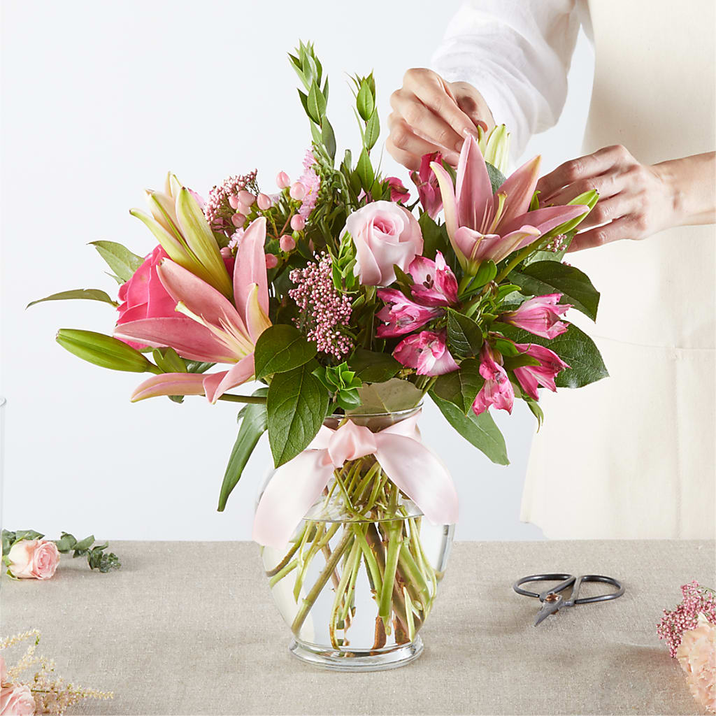 Pink Ribbon - A Florist Original –  Heavenly Plants, Regina SK