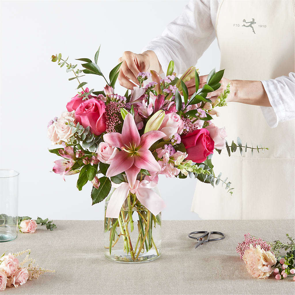 Pink Ribbon - A Florist Original –  Heavenly Plants, Regina SK