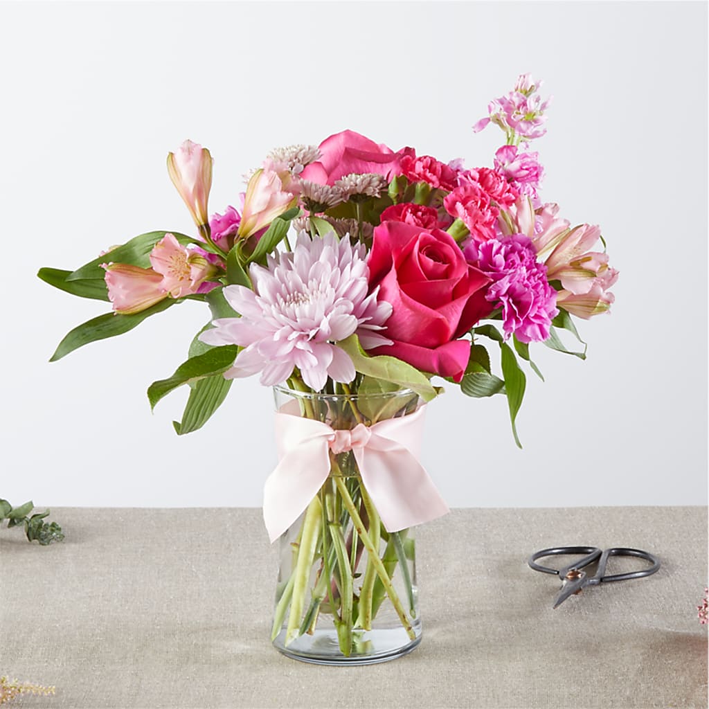 Lazo rosa - Un original de floristería