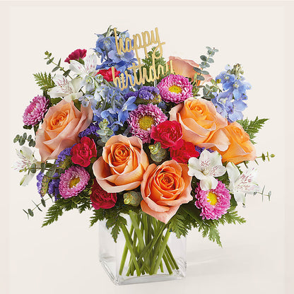 Birthday Bash Bouquet –  Heavenly Plants, Regina SK