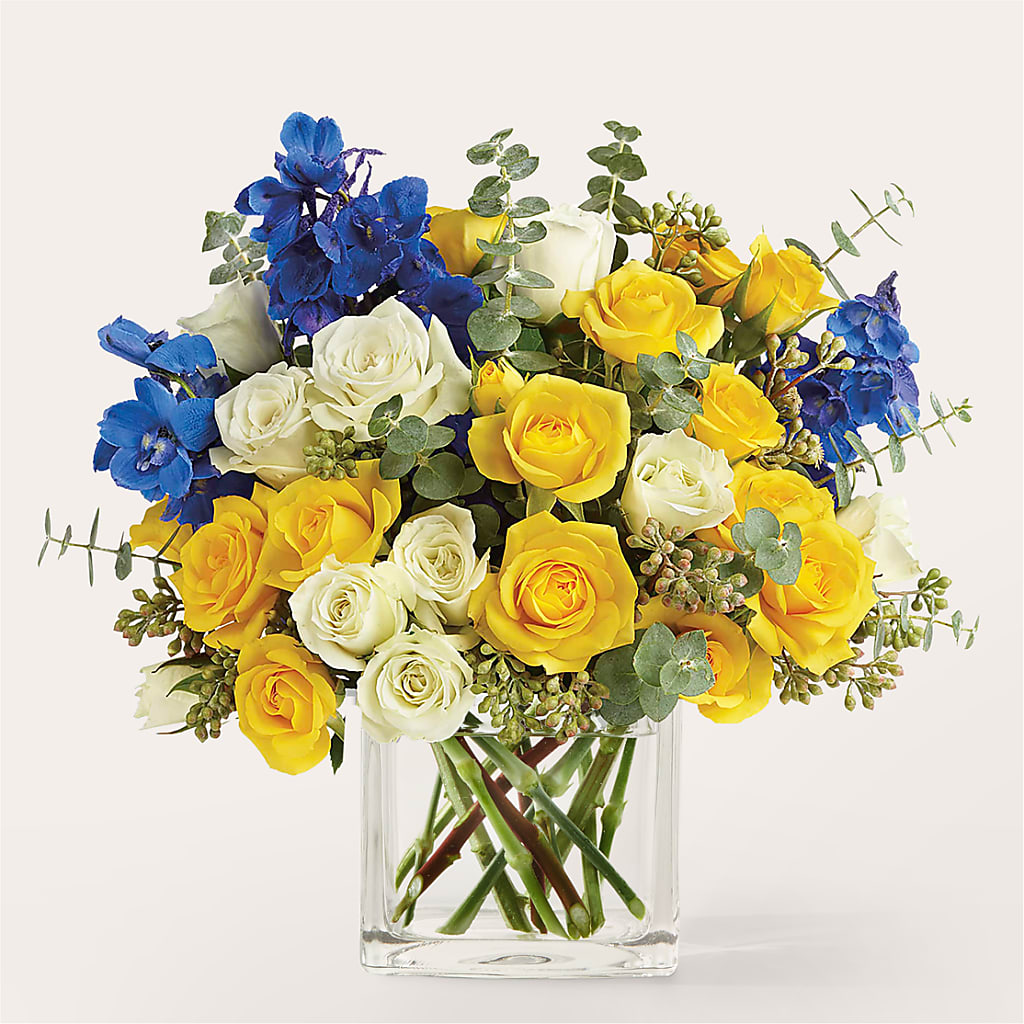 Bouquet de citrine pétillante