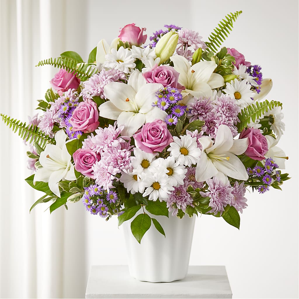 Panier de table « Mes pensées les plus chaleureuses »