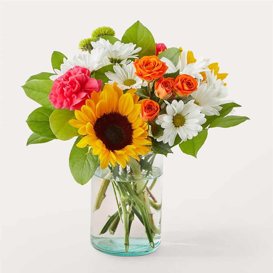 Sun-drenched Blooms Bouquet –  Heavenly Plants, Regina SK