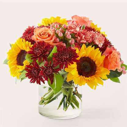 Bouquet au coucher du soleil de septembre