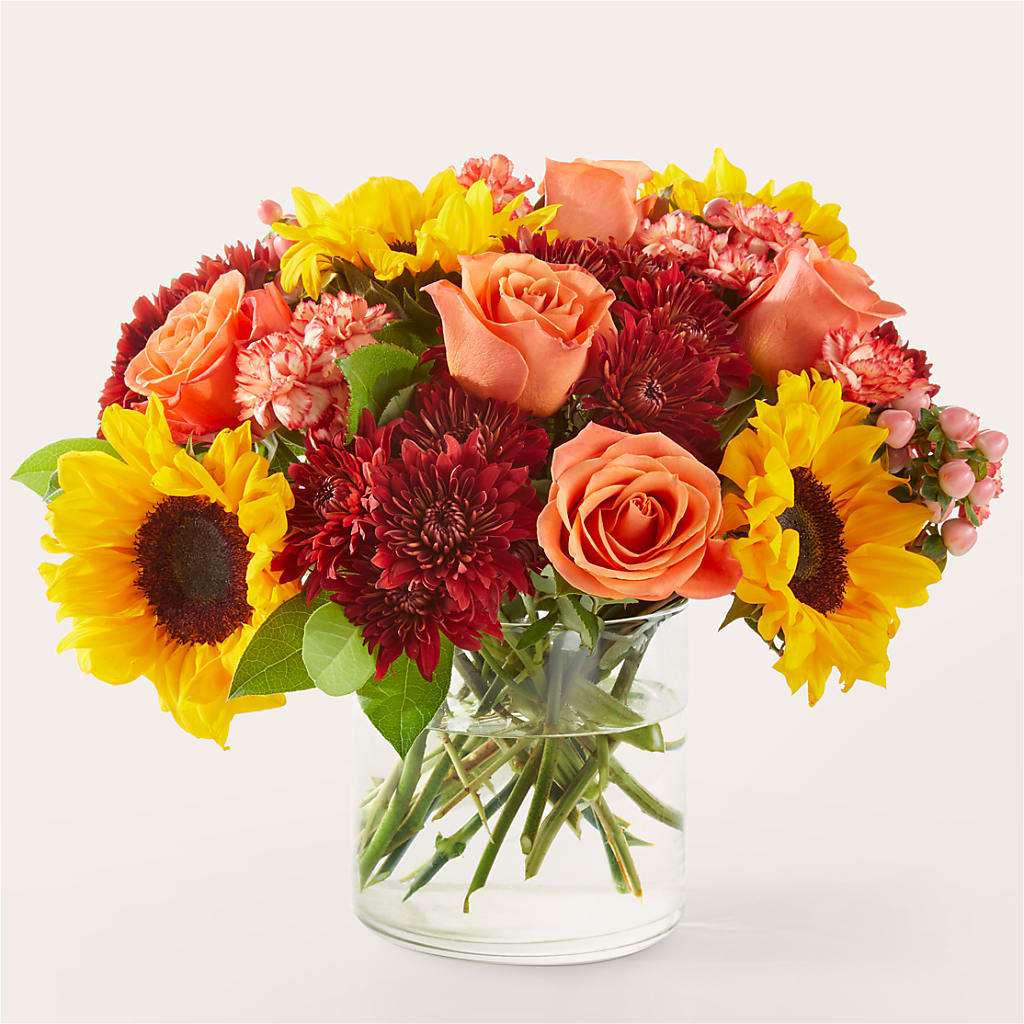 Bouquet au coucher du soleil de septembre