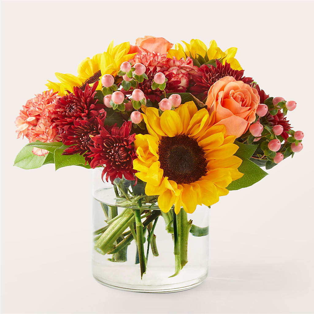 Bouquet au coucher du soleil de septembre