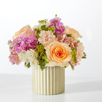 Paradise Bouquet with Ivory Vase –  Heavenly Plants, Regina SK