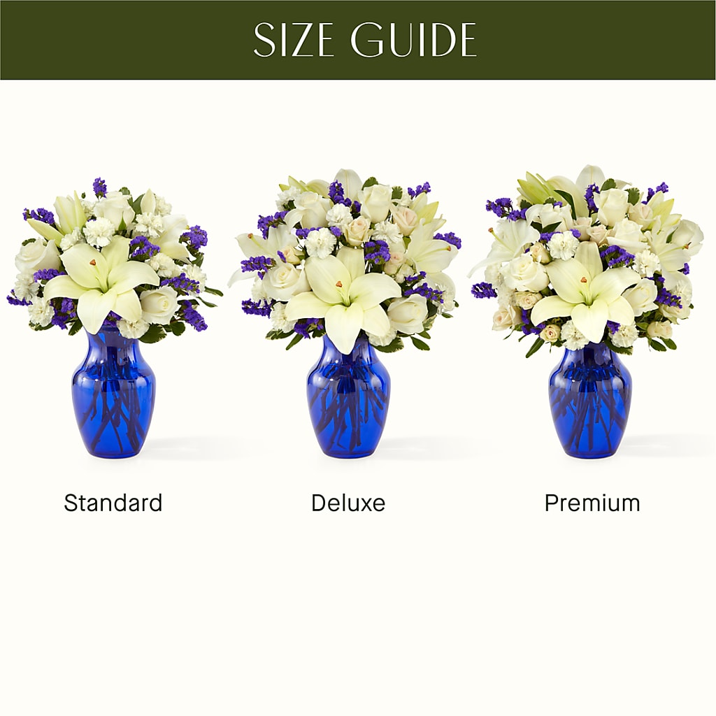 Sapphire Rush Bouquet –  Heavenly Plants, Regina SK