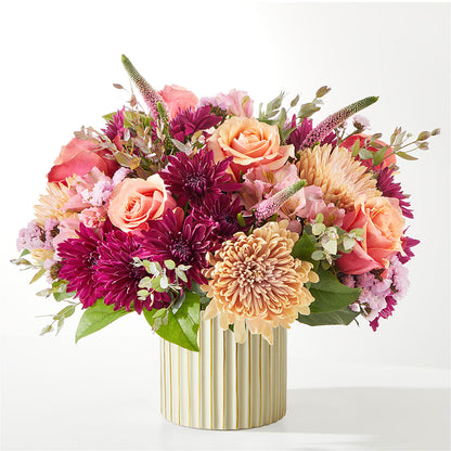 Berry Cobbler Bouquet with Ivory Vase –  Heavenly Plants, Regina SK