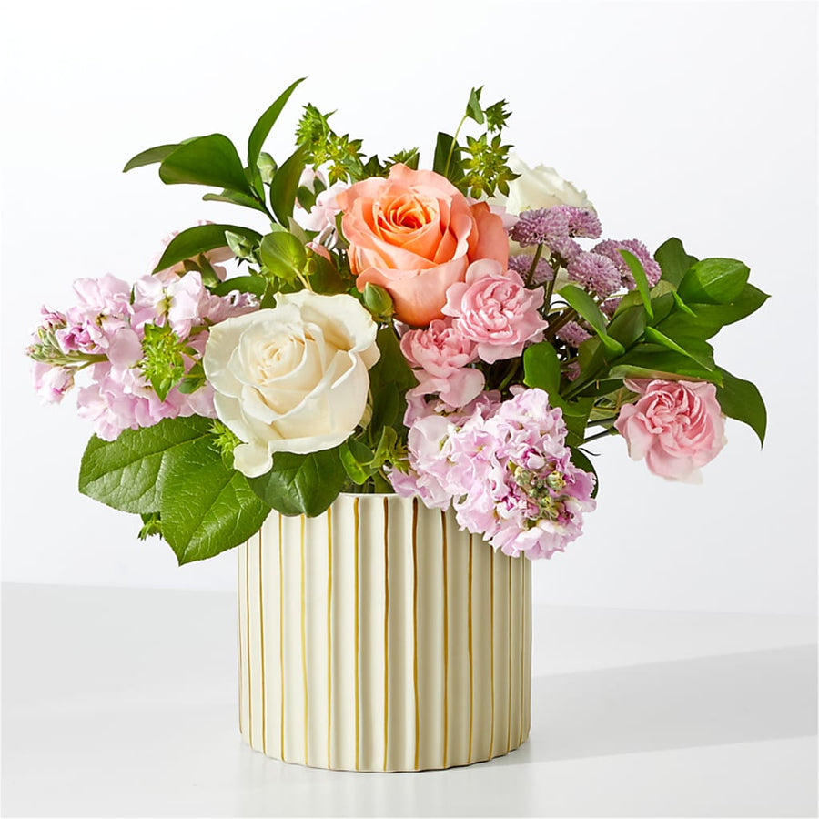 French Market Bouquet with Ivory Vase –  Heavenly Plants, Regina SK