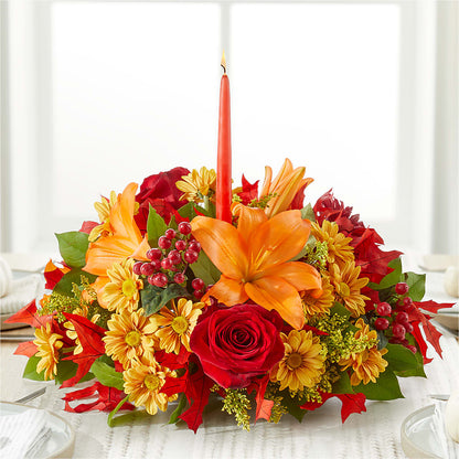 Autumn's Embrace Centerpiece –  Heavenly Plants, Regina SK