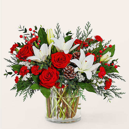 Best in Snow Bouquet –  Heavenly Plants, Regina SK