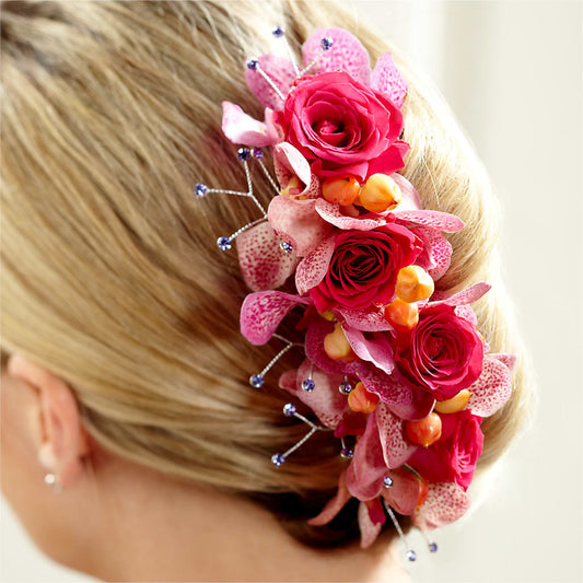 Décoration capillaire céleste