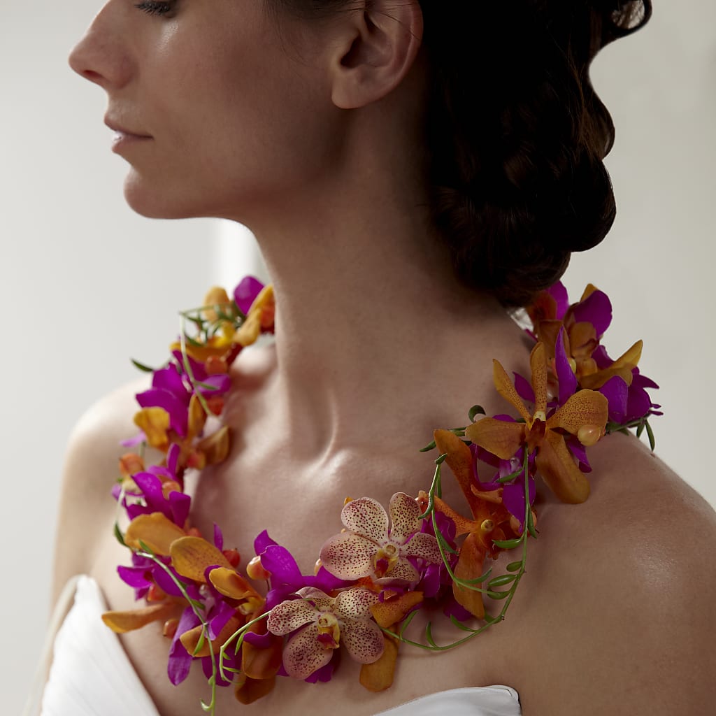 Mon doux collier fleuri